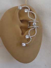 Sterling Silver earcuff/earwrap